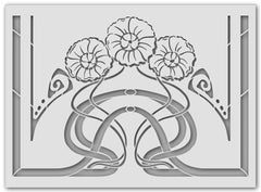 Schablone - Jugendstille