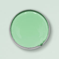 Blick in die geöffnete Yellowchair Kreidefarbe Dose Nr. 122