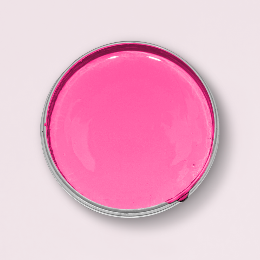 Blick in die offene Dose Yellwochair Nr. 75 Fuchsia