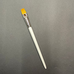 Gussowpinsel mit goldfarbenen Synthetikhaar, Größe 16