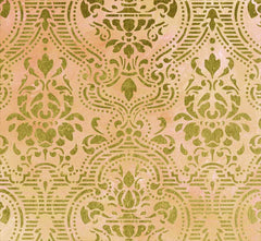 Wandschablone - Blumenbouqet