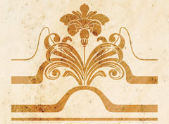 Schablone - Bordüre Jugenstil 2
