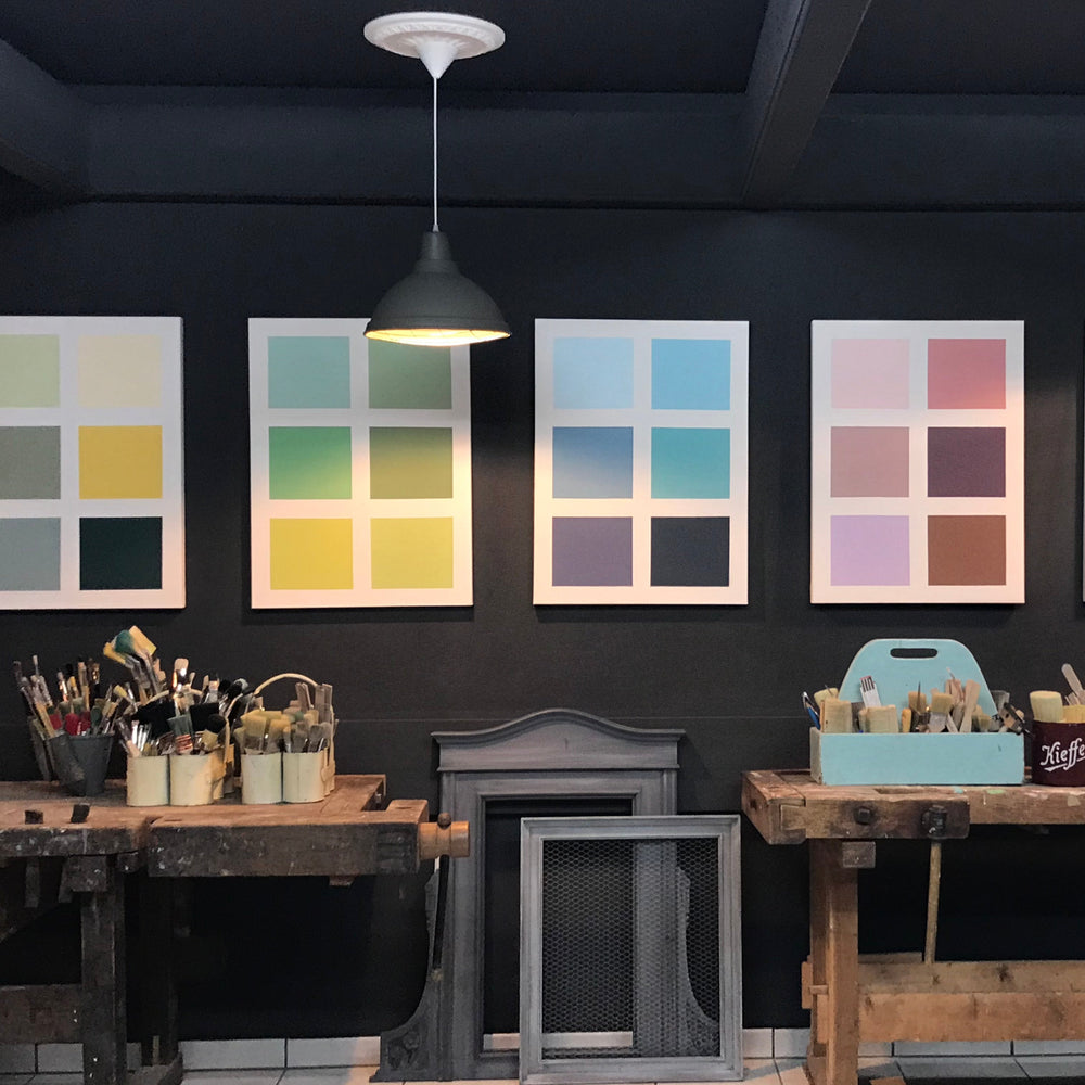 Ökologische Kreidefarbe anthrazit online kaufen