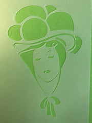 Schablone - Schwarzwälderin