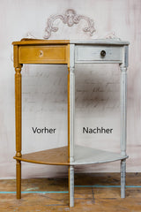 Starterset Maxi - mit 3 Testgläsern Kreidefarbe, Pinsel, Wachs und Schwamm