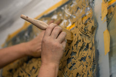 Workshop "WallART goes Leinwand" mit yellowchair Kreidefarbe, in 63796 Kahl am Main