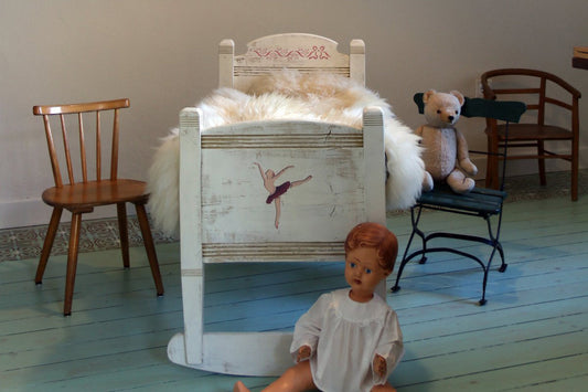 Kinderzimmer mit Kreidefarbe gestrichen