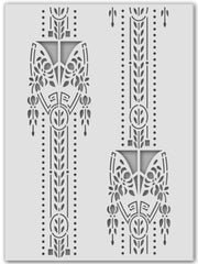 Artdeco-Schablone