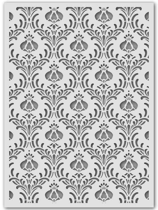 Schablone - Jugendstil-Brokat