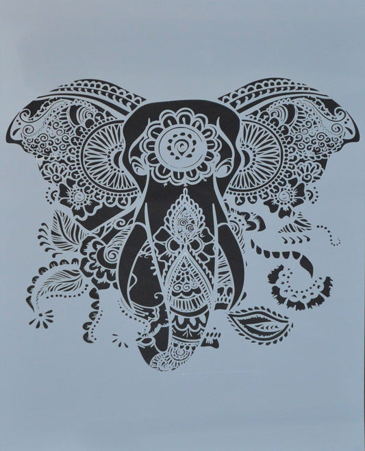 Schablone - Elefanto India