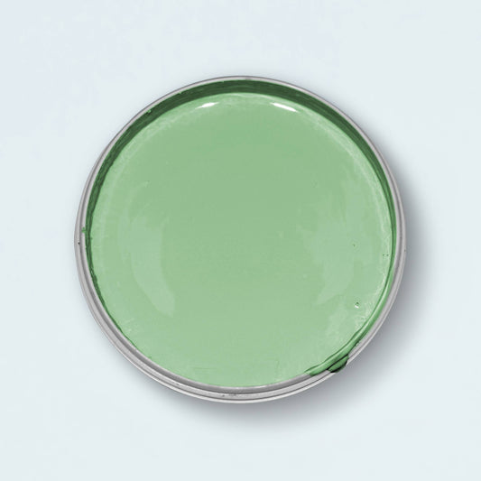 Blick in die geöffnete Yellowchair Kreidefarbe Dose Nr. 60