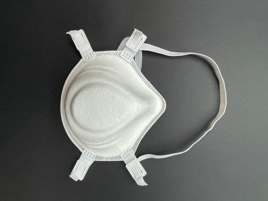 FFP3 Maske, vorgeformt mit Kopfbändern