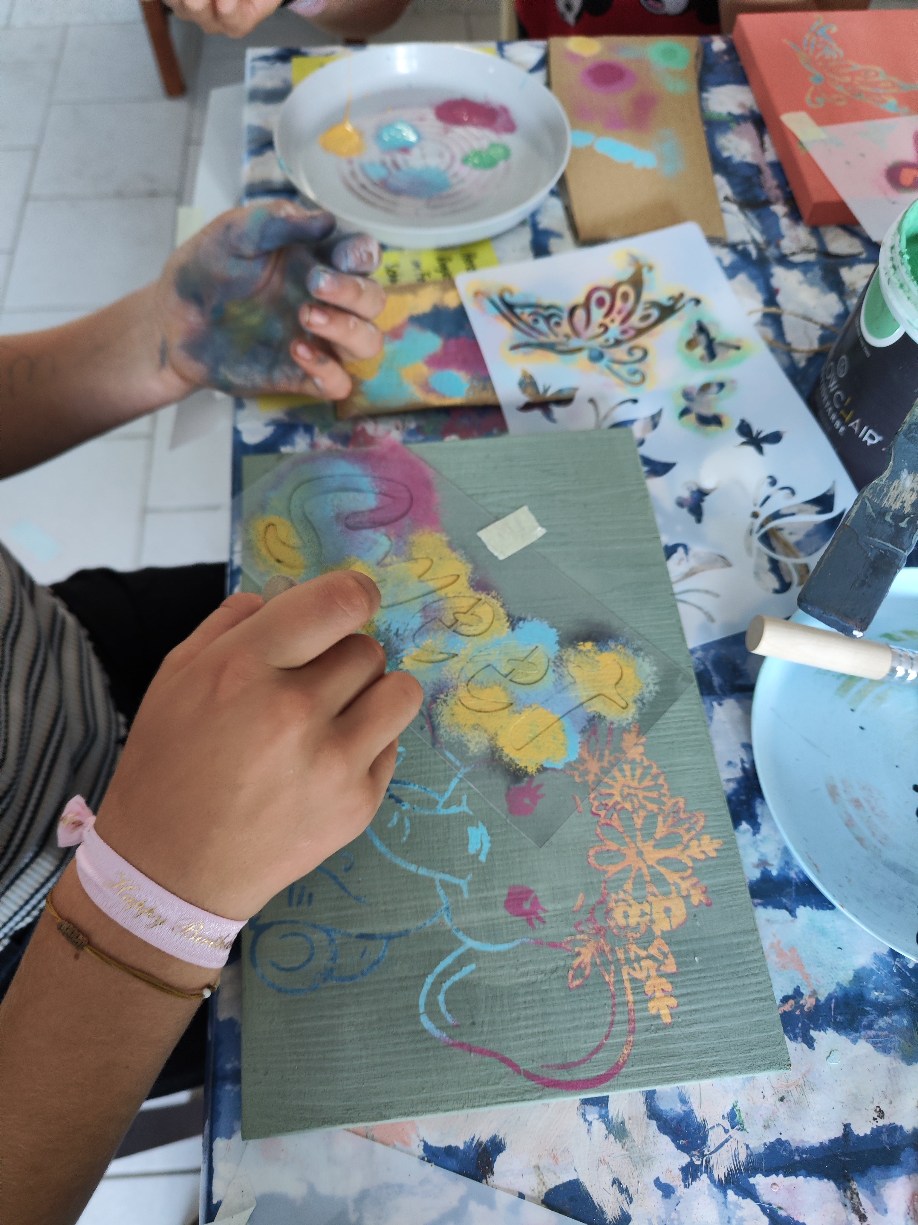 Kindergeburtstag "Schilder gestalten" in Kahl