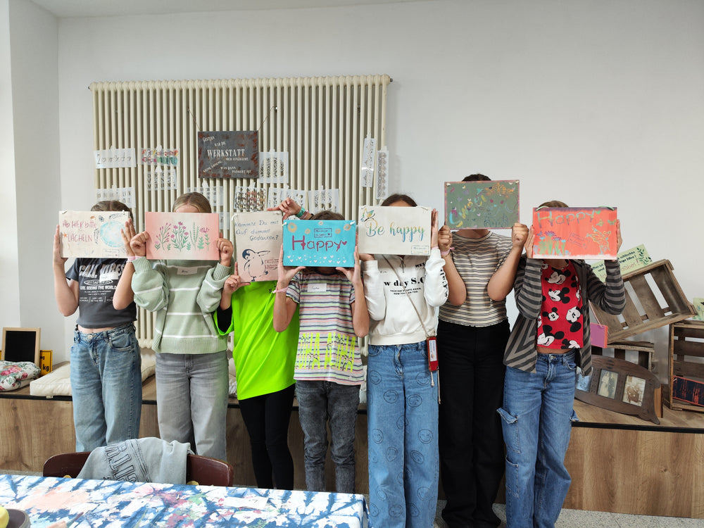 Kindergeburtstag "Schilder gestalten" in Kahl