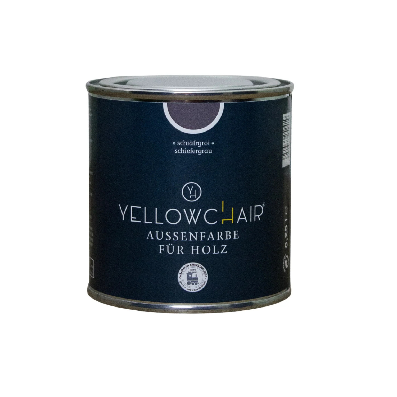 Yellowchair Aussenfarbe für Holz Schiäfrgroi / Schiefergrau