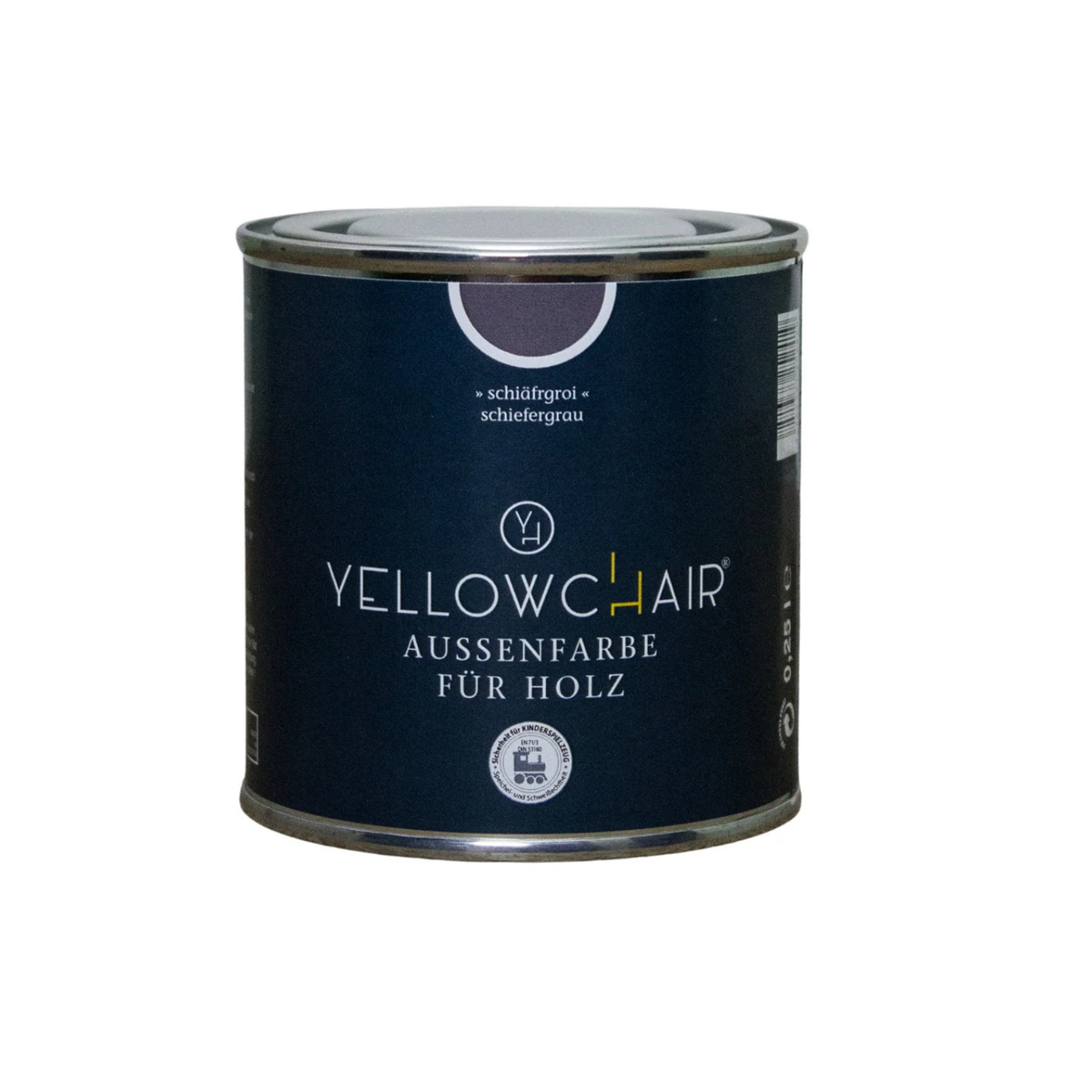 Yellowchair Aussenfarbe für Holz Schiäfrgroi / Schiefergrau