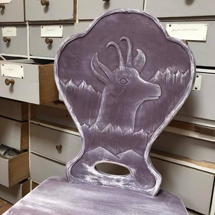 Ökologische Kreidefarbe aubergine online kaufen