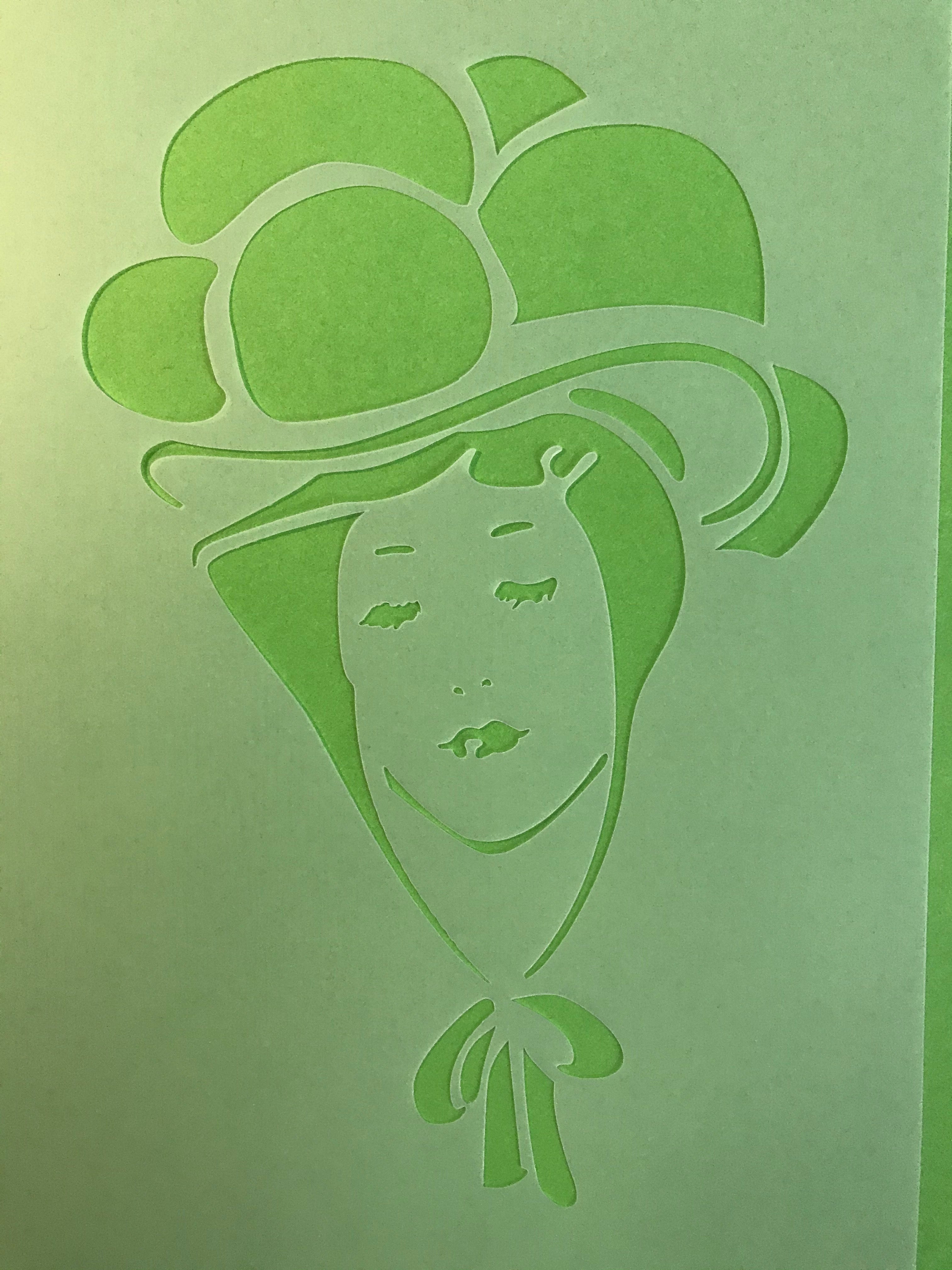 Schablone - Schwarzwälderin