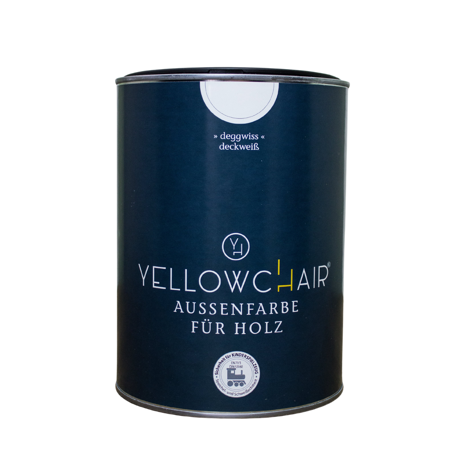 yellowchair Aussenfarbe für Holz Deggwiss / Deckweiß