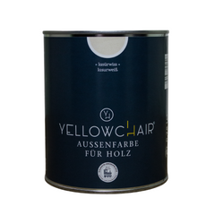yellowchair Aussenfarbe für Holz Lasürwiss / Lasurweiß