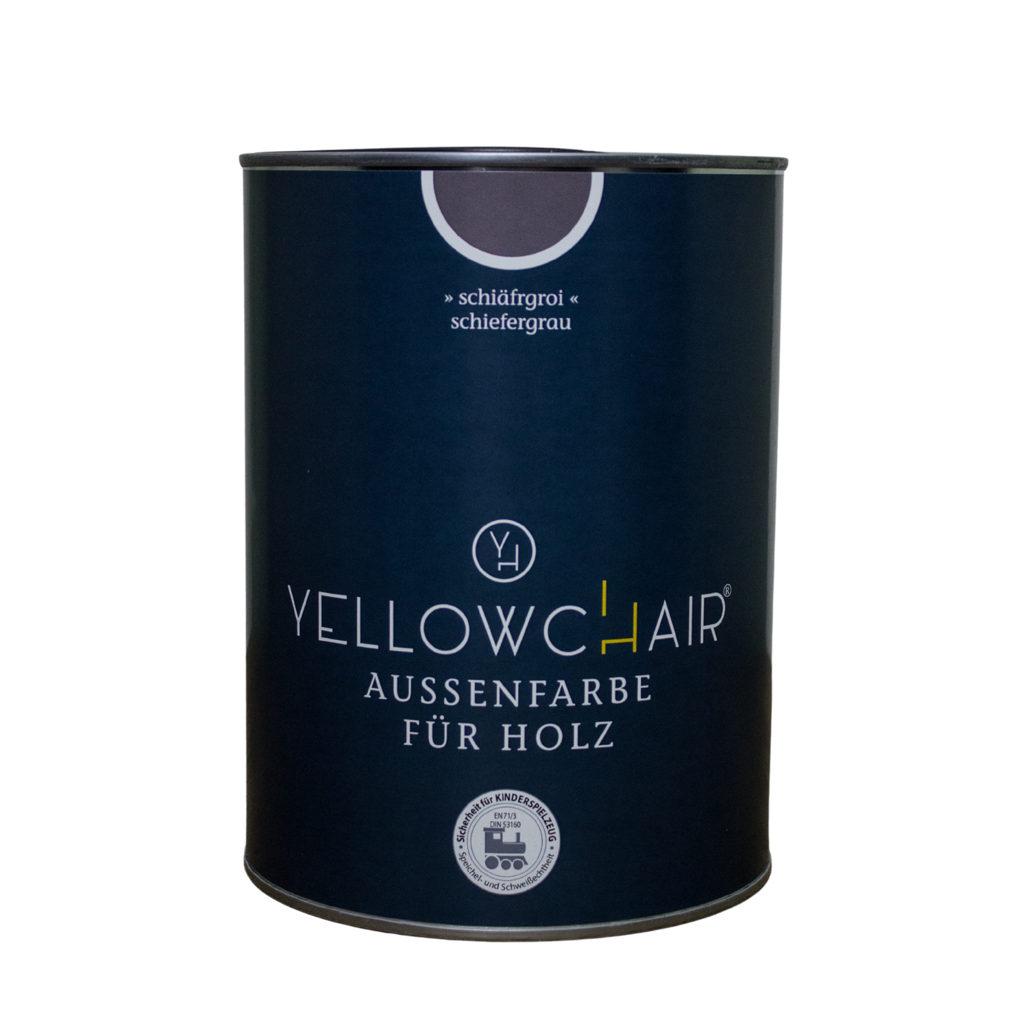 yellowchair Aussenfarbe für Holz Schiäfrgroi / Schiefergrau